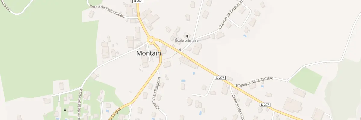 Plan du 100 Rte de la Mairie à Montain
