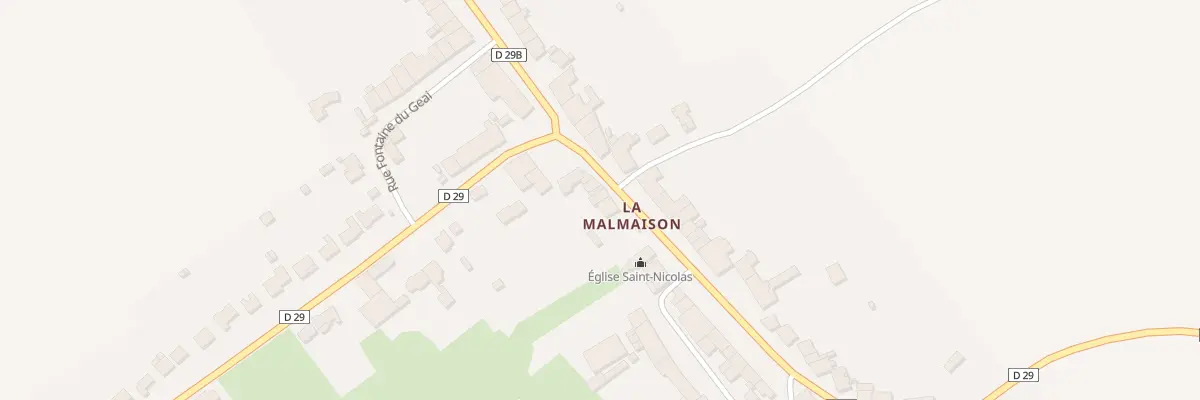 Plan du 3B Rue Vauban à Allondrelle-la-Malmaison