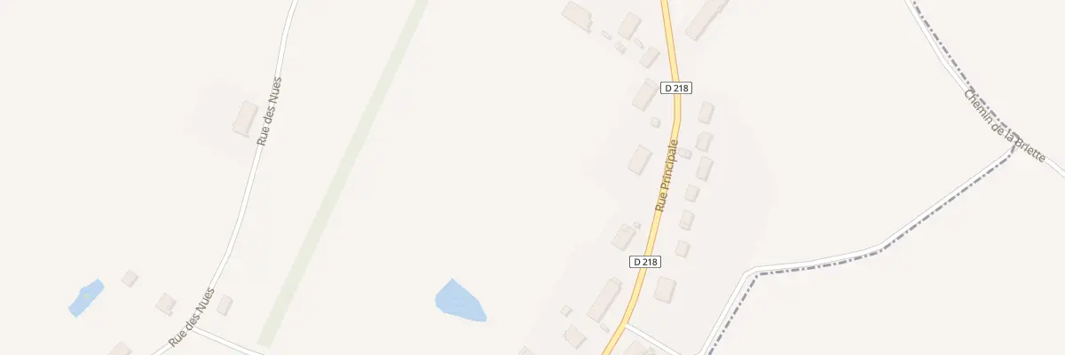 Plan du 22 Rue Principale à Villers-les-Bois