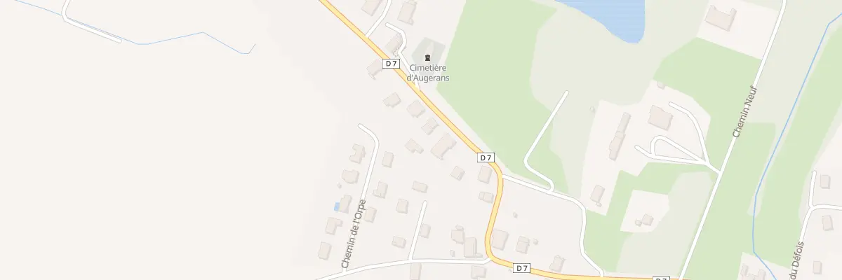 Plan du 10B Rue du Val d’Amour à Augerans