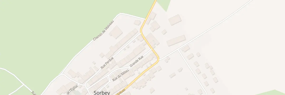 Plan du 35 Rue Grande Rue à Sorbey