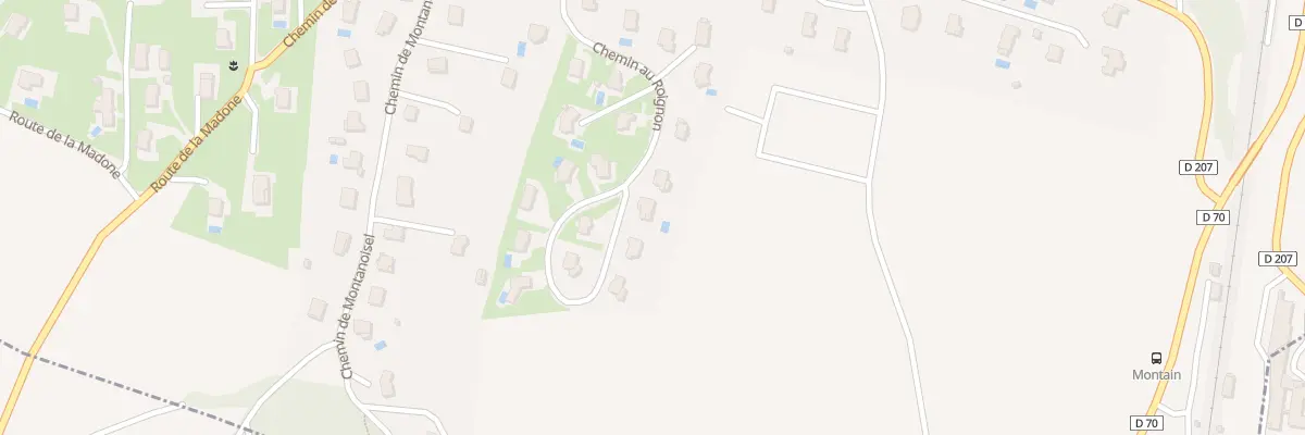 Plan du 610 Chem au Roignon à Montain
