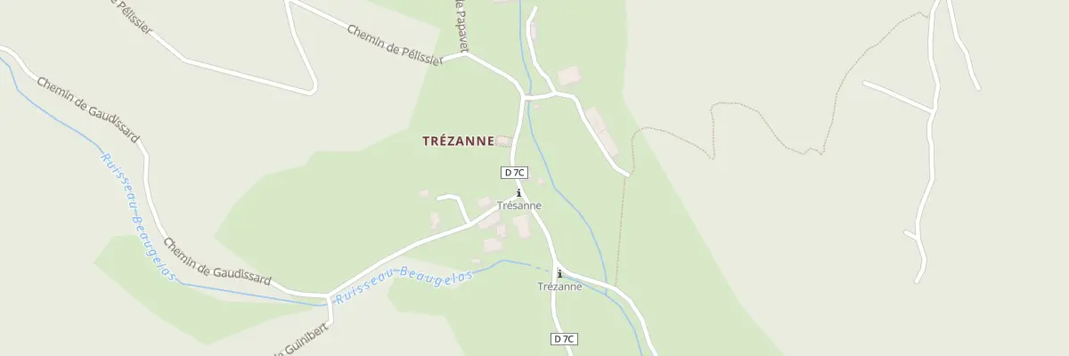 Plan du 5050 Tresanne à Saint-Martin-de-Clelles