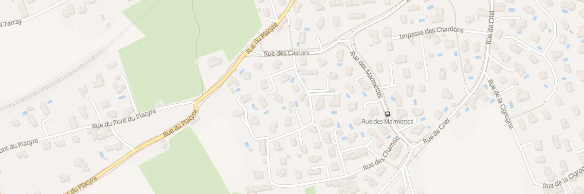 Plan du 14 Rue des Chamois à Voiron
