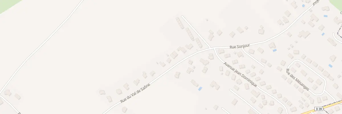 Plan du 423 Rue du Val de Saône à Gray-la-Ville