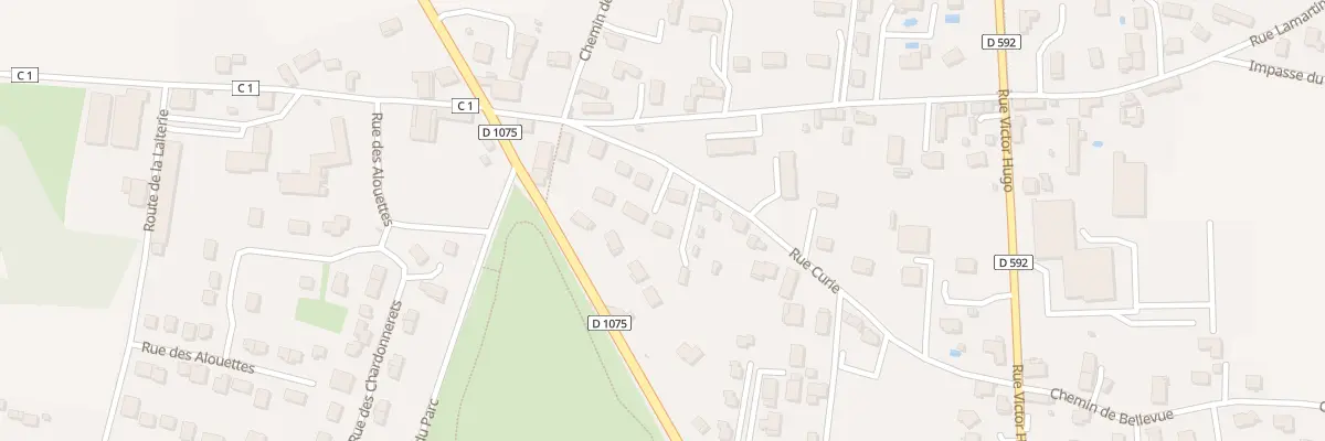 Plan du 90 Rue Curie aux Abrets en Dauphiné