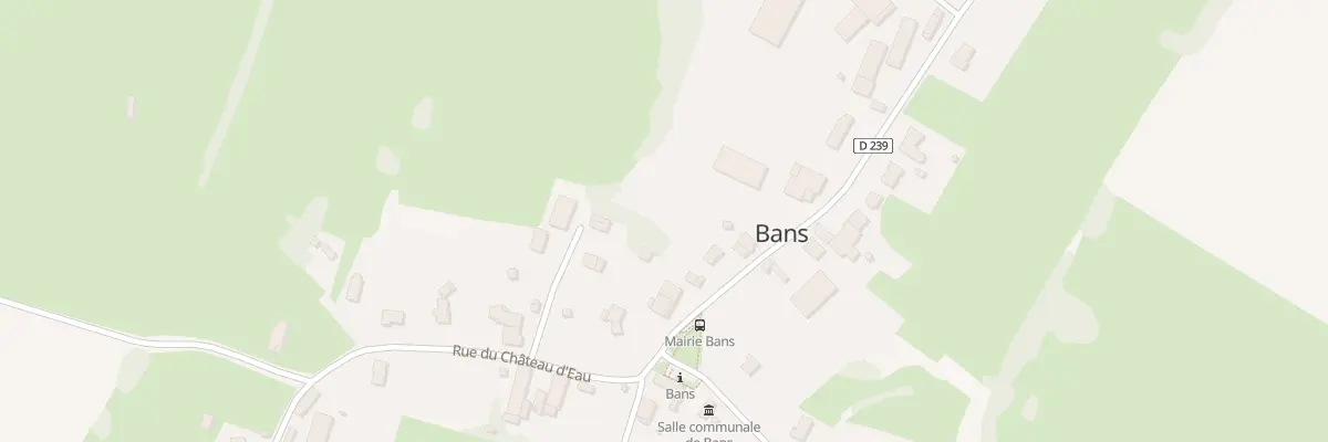 Plan du 9 Rue des Tilleuls à Bans