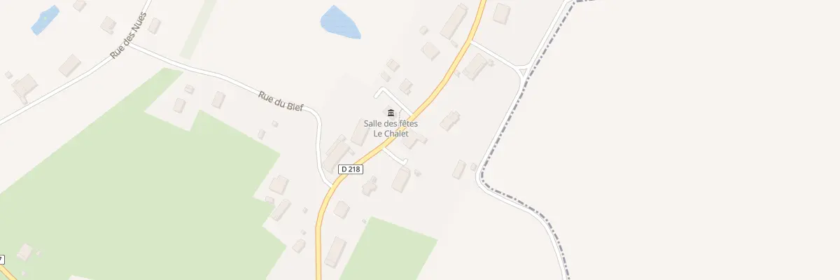 Plan du 23 Rue Principale à Villers-les-Bois