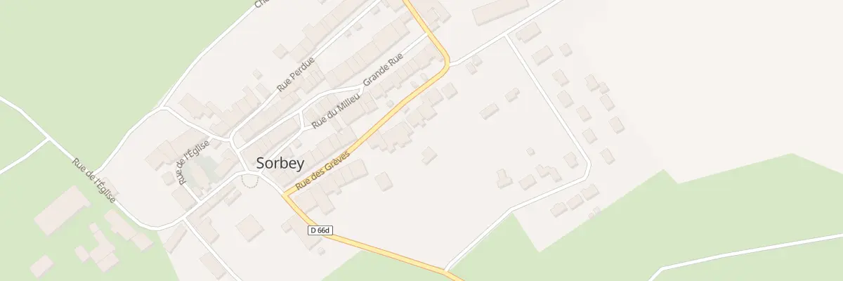 Plan du 28 Rue des Greves à Sorbey