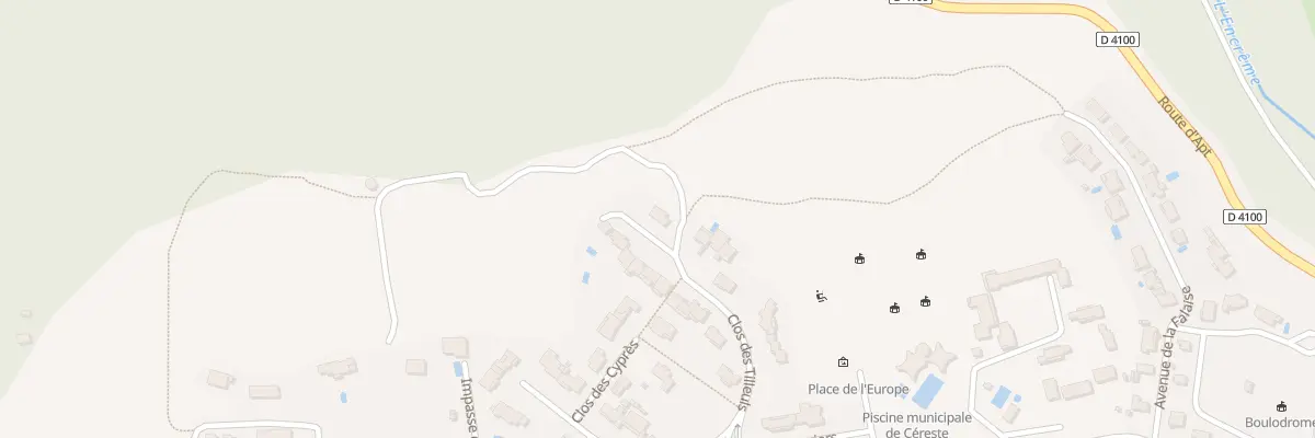 Plan du 38 Le Plantier à Céreste-en-Luberon