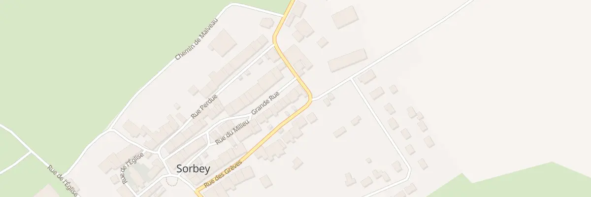 Plan du 21 Rue Grande Rue à Sorbey