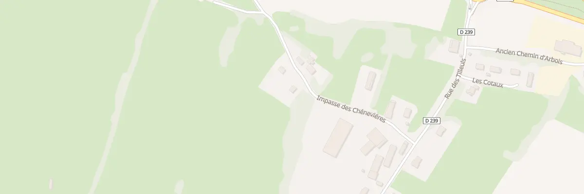 Plan du 5 Imp des Chênevieres à Bans