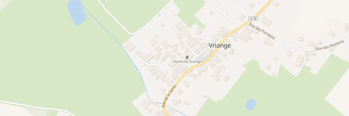 Plan du 3 Rue du Quart à Vriange