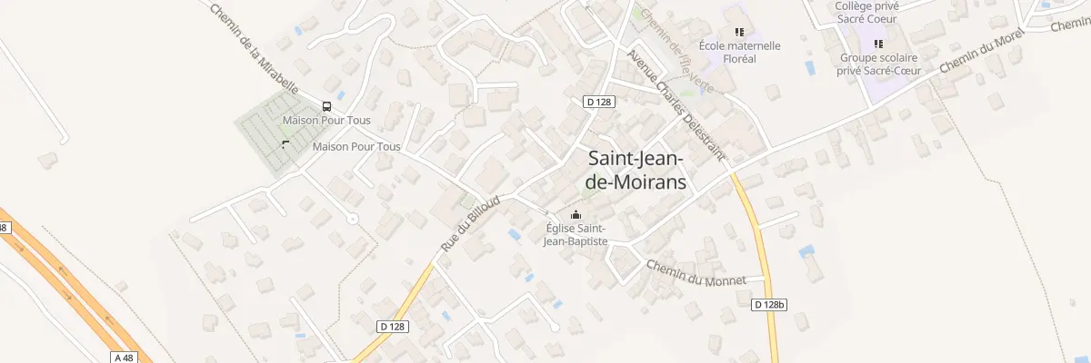 Plan du 58 Rue du Huit Mai 1945 à Saint-Jean-de-Moirans