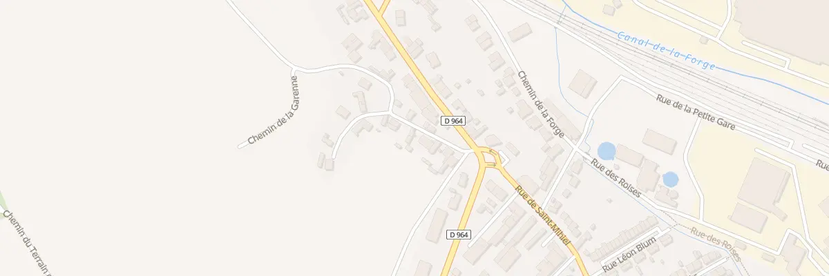 Plan du 7 Che de Malaumont à Commercy