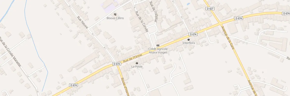 Plan du 22 Rue de l’Orme à Liffol-le-Grand