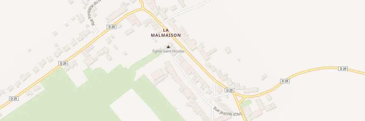 Plan du 13 Rue Vauban à Allondrelle-la-Malmaison