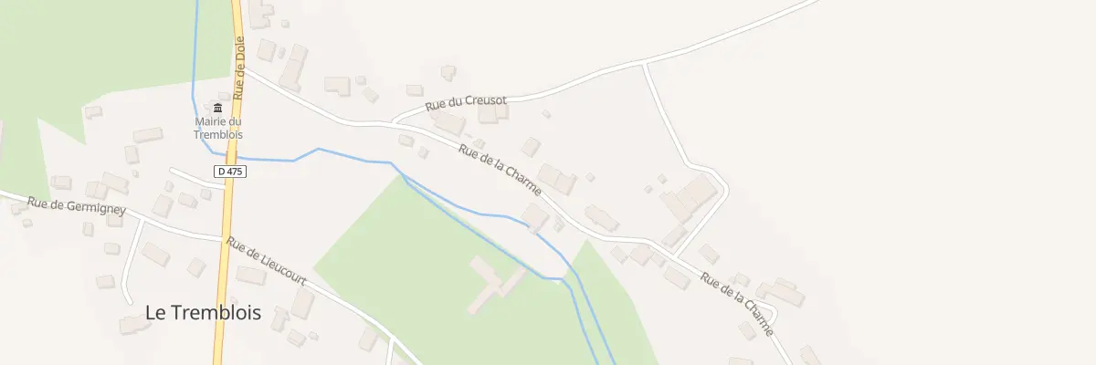 Plan du 11 Rue de la Charme au Tremblois