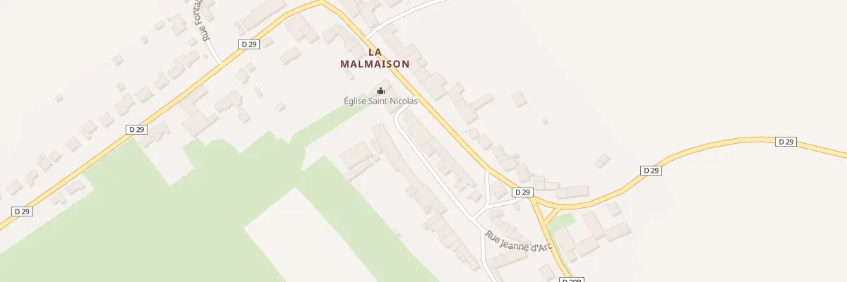Plan du 15 Rue Vauban à Allondrelle-la-Malmaison