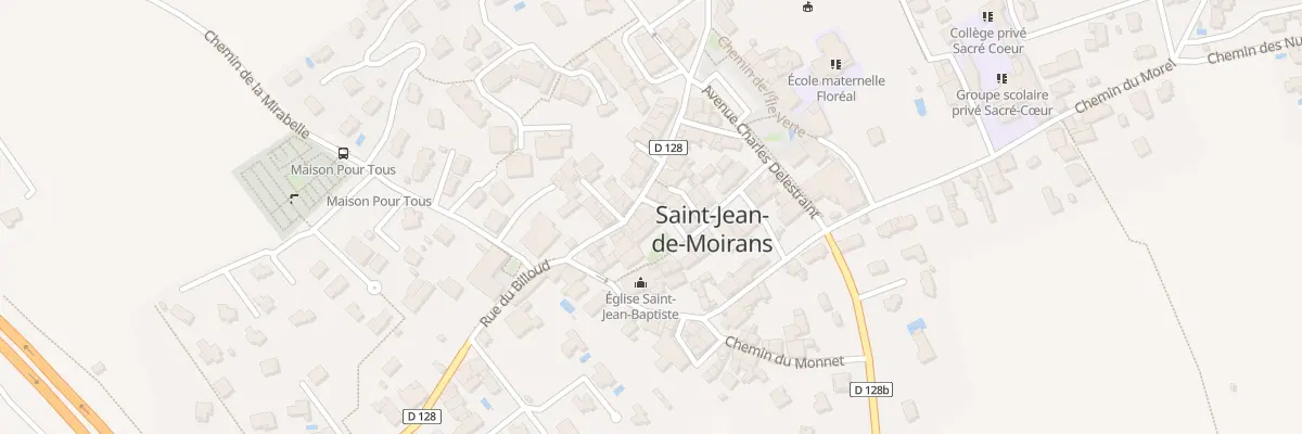 Plan du 14 Rue Soffrey de Calignon à Saint-Jean-de-Moirans