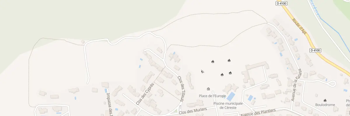Plan du 41 Le Plantier à Céreste-en-Luberon