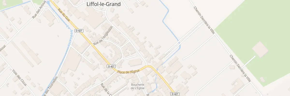 Plan du 16 Rue du Haingouin à Liffol-le-Grand