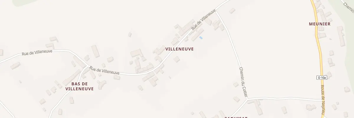 Plan du 820 Rue de Villeneuve à Groslée-Saint-Benoit