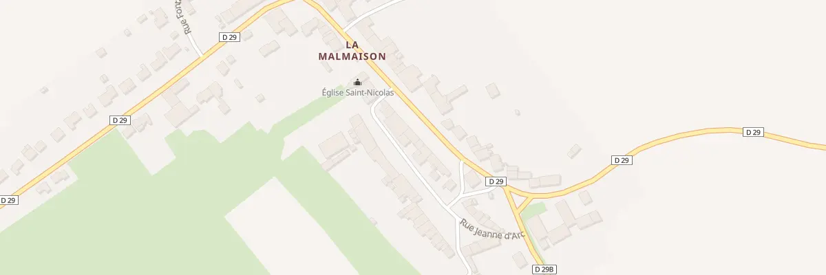 Plan du 17 Rue Vauban à Allondrelle-la-Malmaison