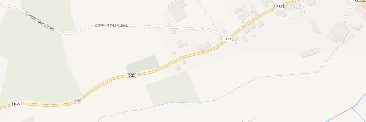 Plan du 25 Rue Haute à Vadans