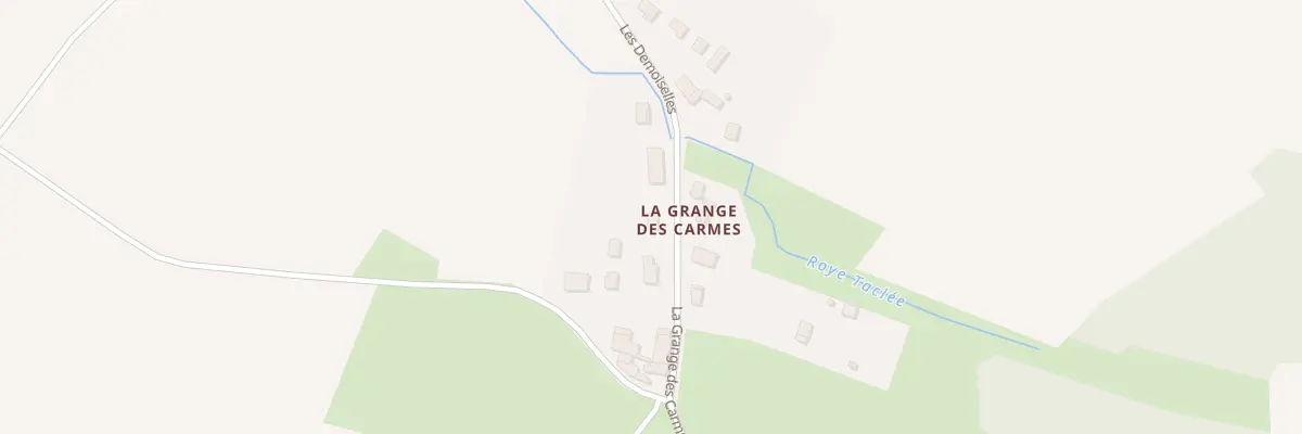 Plan du 12 La Grange des Carmes à Velet