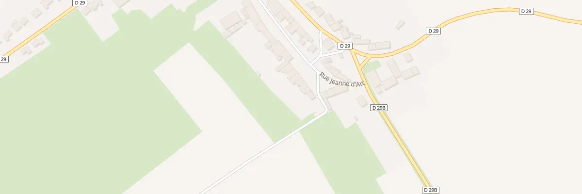Plan du 17 Rue Jeanne d’Arc à Allondrelle-la-Malmaison