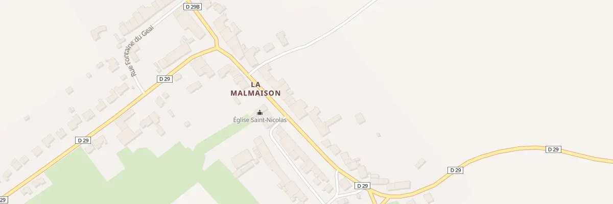 Plan du 14 Rue Vauban à Allondrelle-la-Malmaison