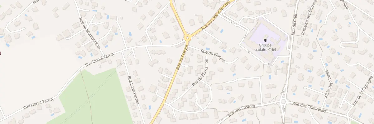 Plan du 9 Rue du Placyre à Voiron