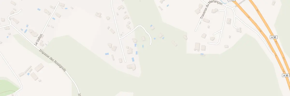 Plan du 973 Av de la Coueste à Aubagne