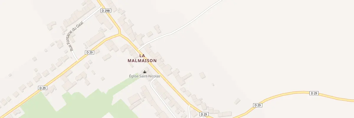 Plan du 12 Rue Vauban à Allondrelle-la-Malmaison