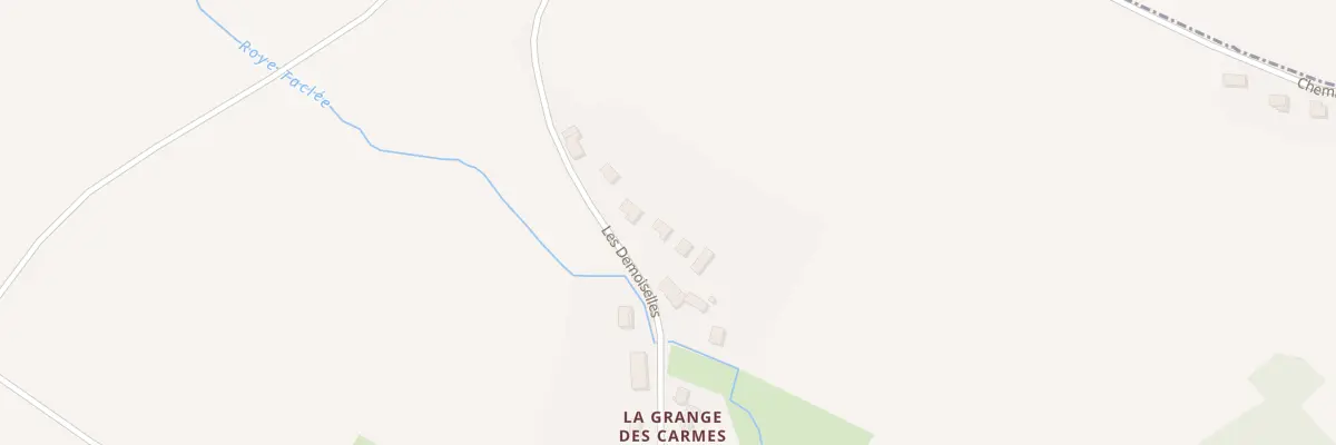 Plan du 21 La Grange des Carmes à Velet