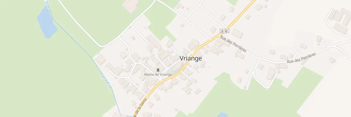 Plan du 6 Rue du Chateau Vert à Vriange