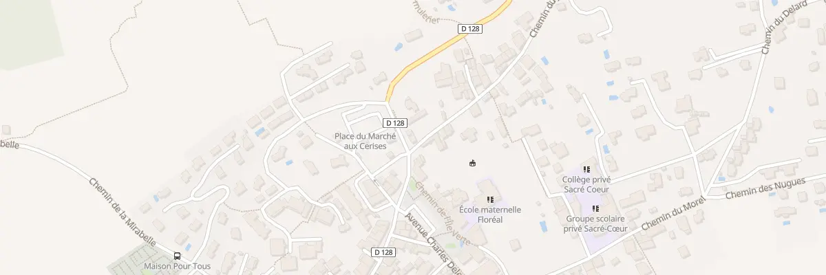 Plan du 8 Rue Cote du Marche au Cerise à Saint-Jean-de-Moirans
