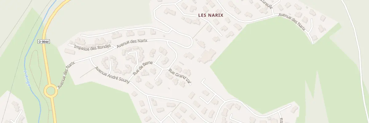 Plan du 54 Av des NARIX à Montréal-la-Cluse