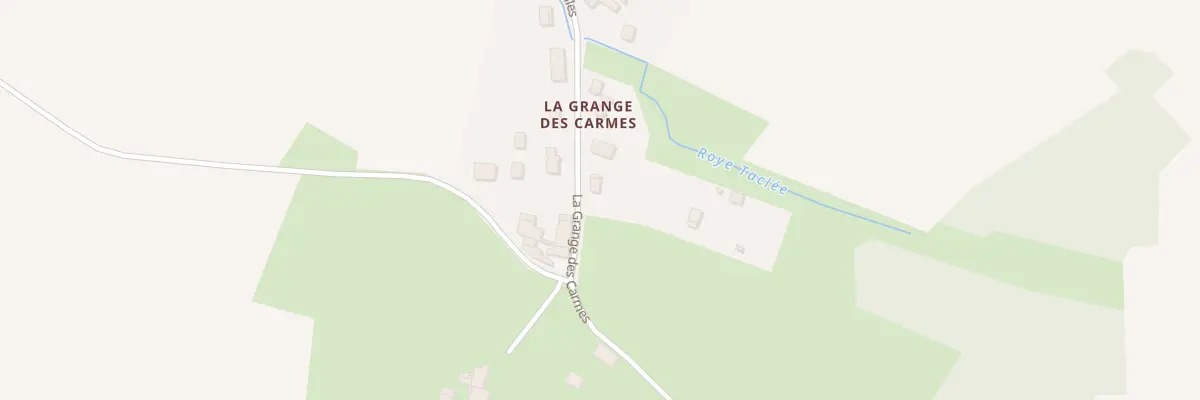 Plan du 7 La Grange des Carmes à Velet