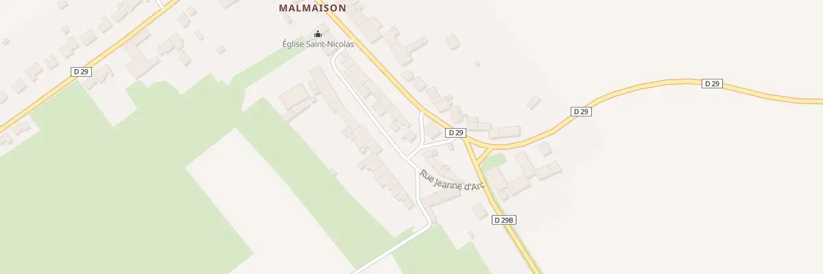 Plan du 23 Rue Vauban à Allondrelle-la-Malmaison