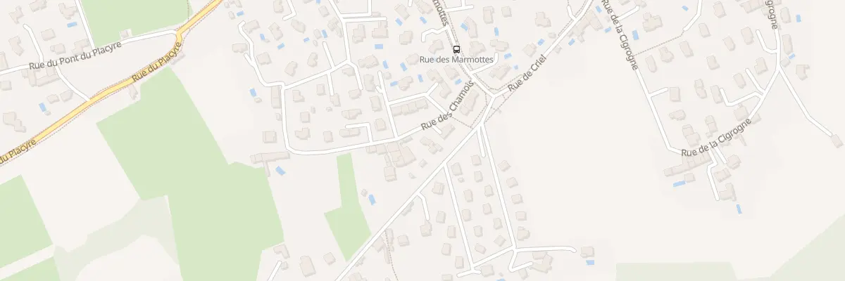 Plan du 54 Rue des Chamois à Voiron