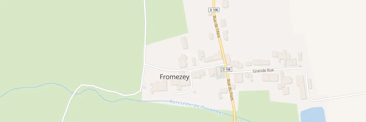 Plan du 10 Rue de l’Eglise à Fromezey