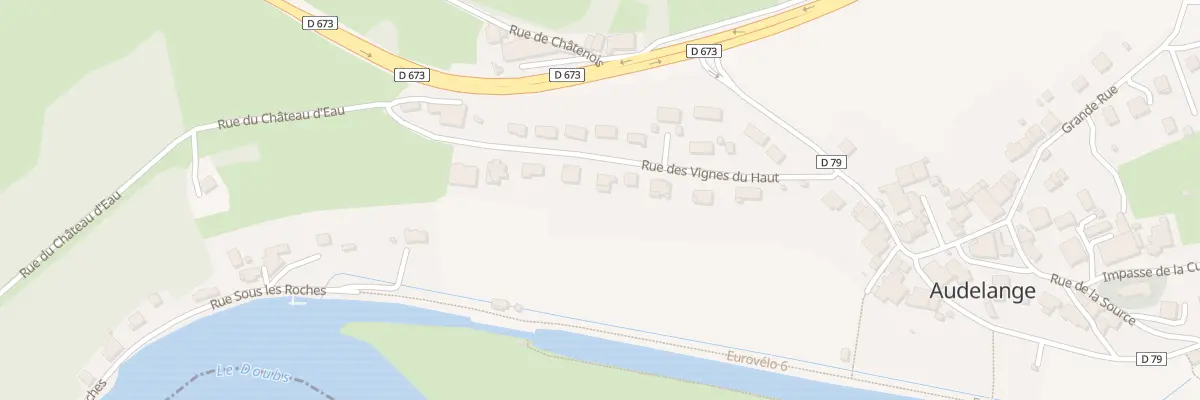 Plan du 11 Vignes du Haut à Audelange