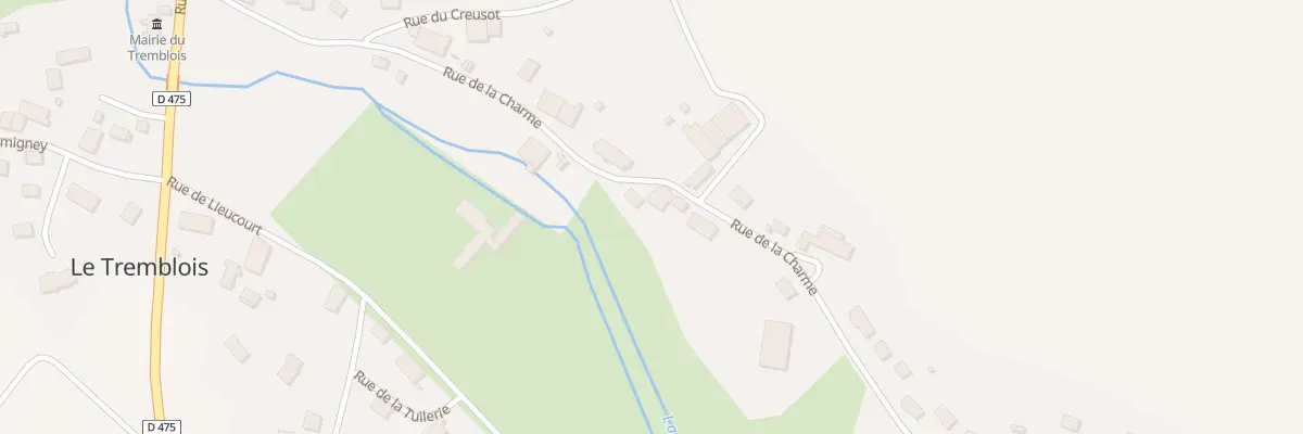 Plan du 6 Rue de la Charme au Tremblois