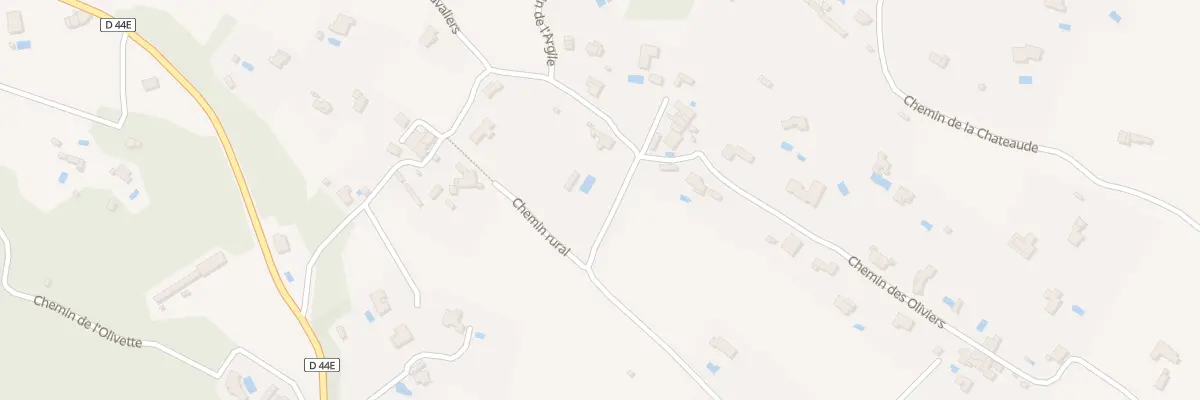 Plan du 520 Che des Arnauds à Aubagne