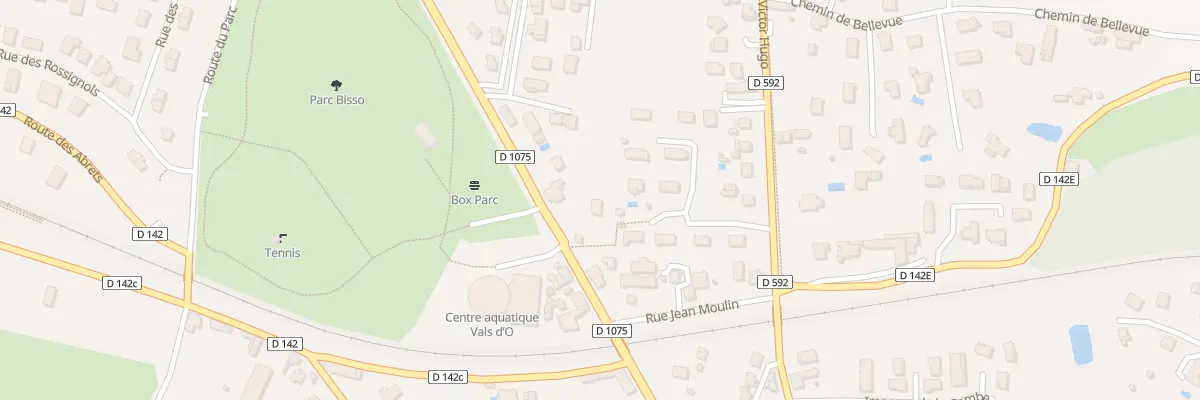 Plan du 24 Rue de Nétrin aux Abrets en Dauphiné