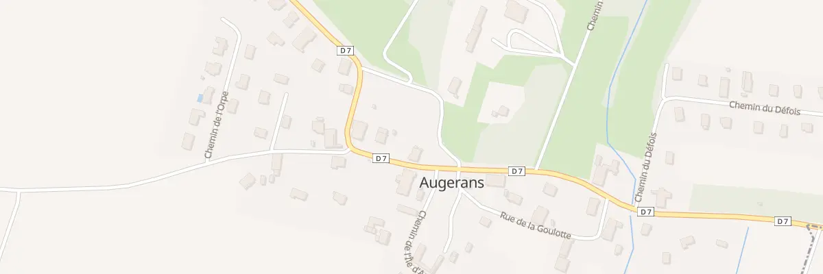 Plan du 17 Rue du Val d’Amour à Augerans