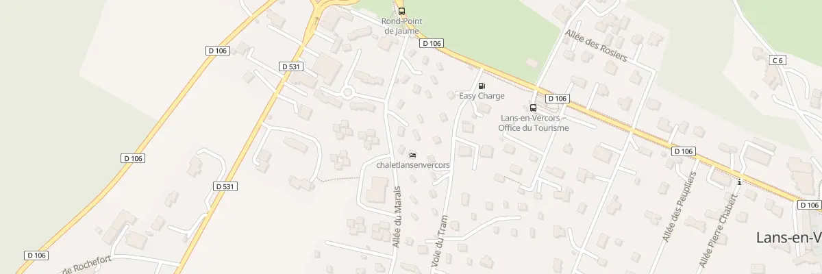 Plan du 27 All du Marais à Lans-en-Vercors