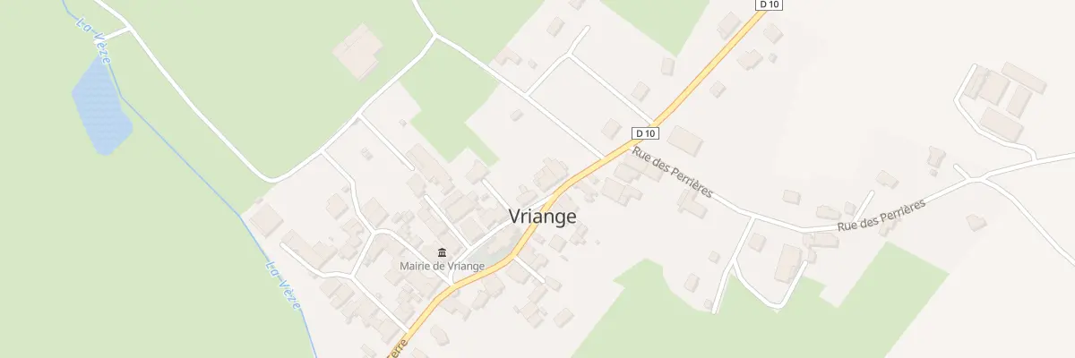 Plan du 15 Rue de la Serre à Vriange